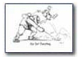 fencing cartoons