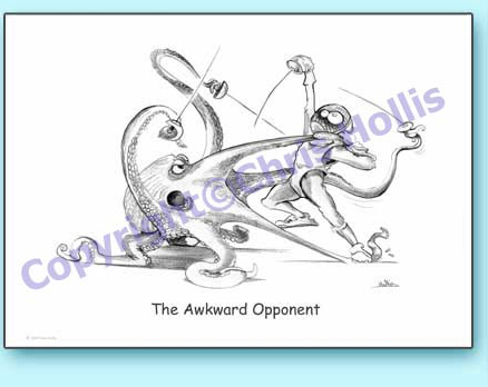 awkward opponent
